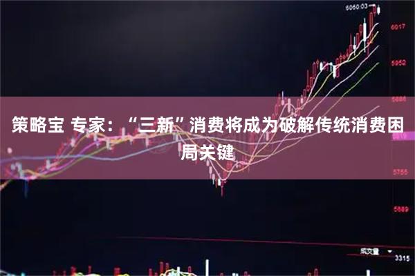 策略宝 专家：“三新”消费将成为破解传统消费困局关键